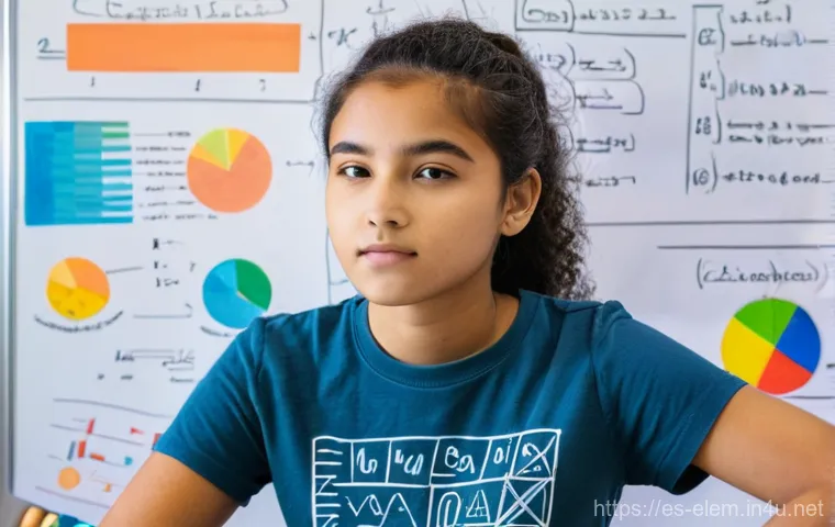 수학 개념 학습법 - **Prompt:** A vibrant and empowering image of a confident teenage girl, approximately 16 years old, ...